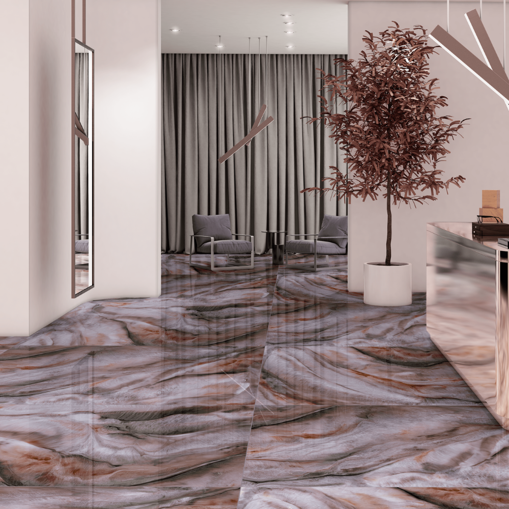 Feather Iris Polished