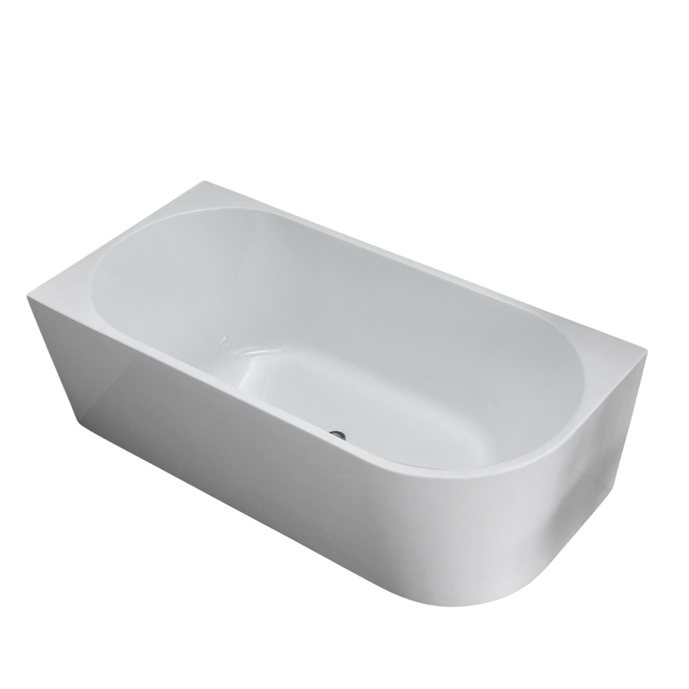 DORIO CORNER BACK TO WALL BATH (1500mm)