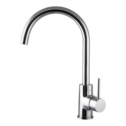 Anise Round Gooseneck Sink Mixer Lead Free