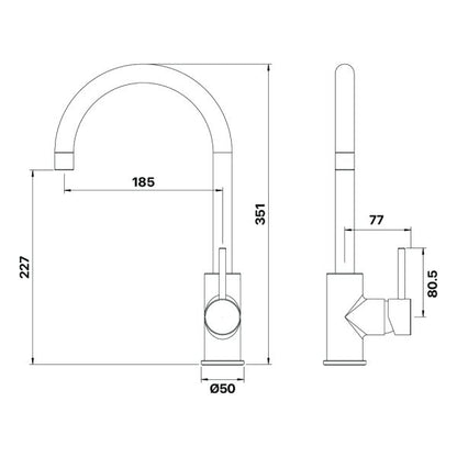 Anise Eco Sink Mixer Lead Free