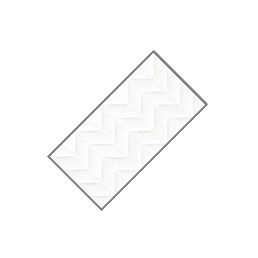 Hydrus White Structured Glossy