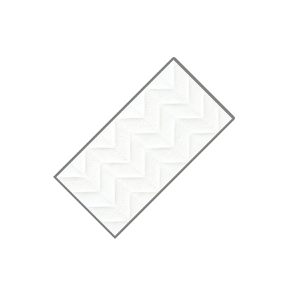 Hydrus White Structured Glossy