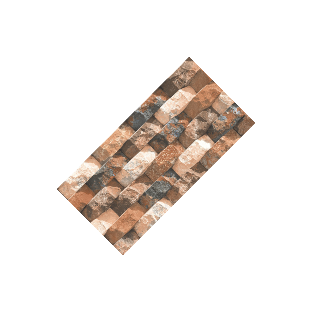 Rustik Stone Brick Bond Elevation Tile (1625) 3D Matt
