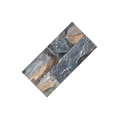 Stone Stack Elevation Tile (1051) 3D Matt