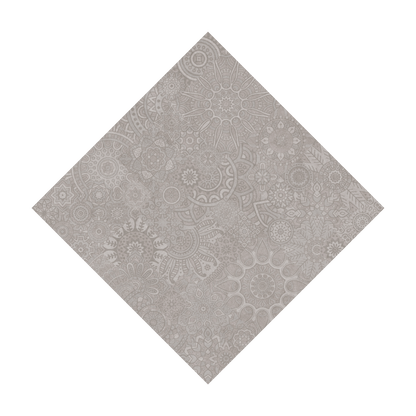 Mandala Silver Matt