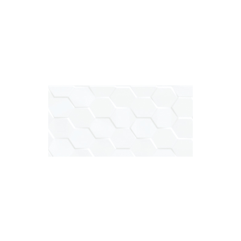 Honeycomb White Glossy