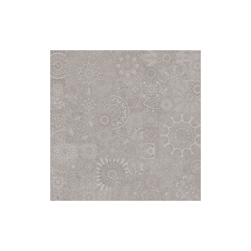 Mandala Silver Matt