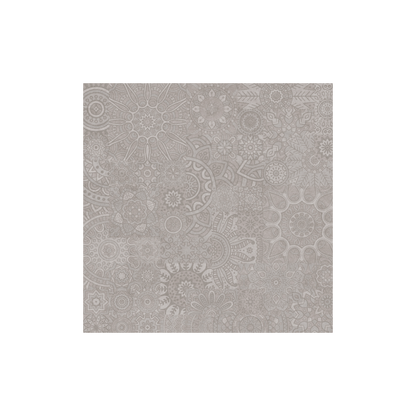 Mandala Silver Matt