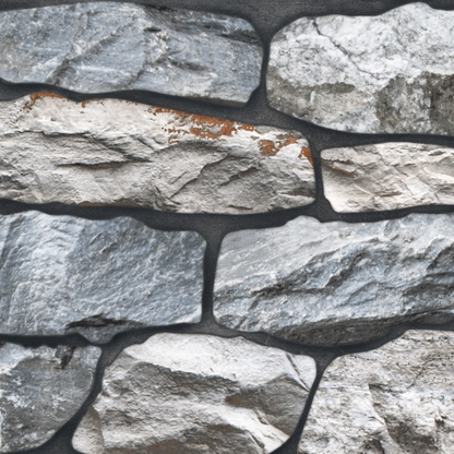 Natural Stone Stack Elevation Tile (1293) 3D Matt