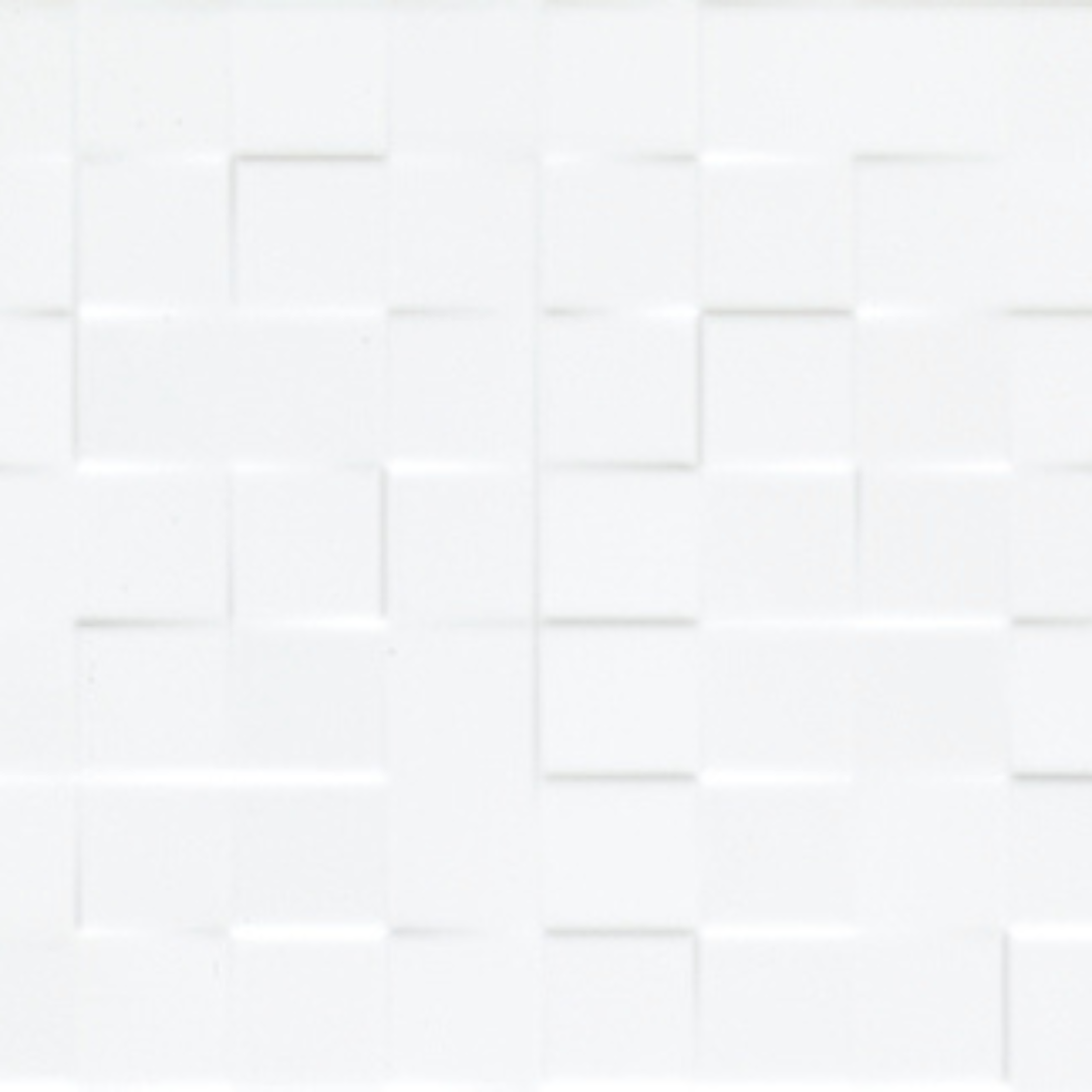 Checkers White Glossy