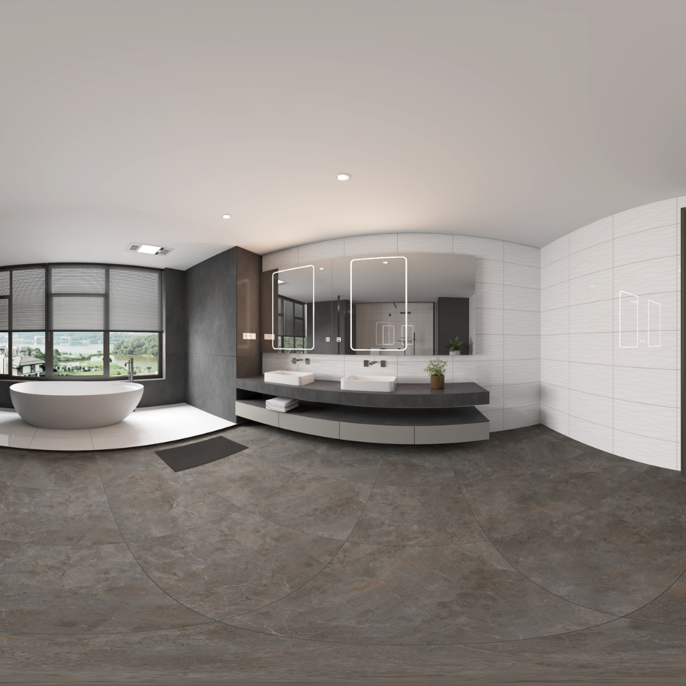 White Wave Decor Glossy