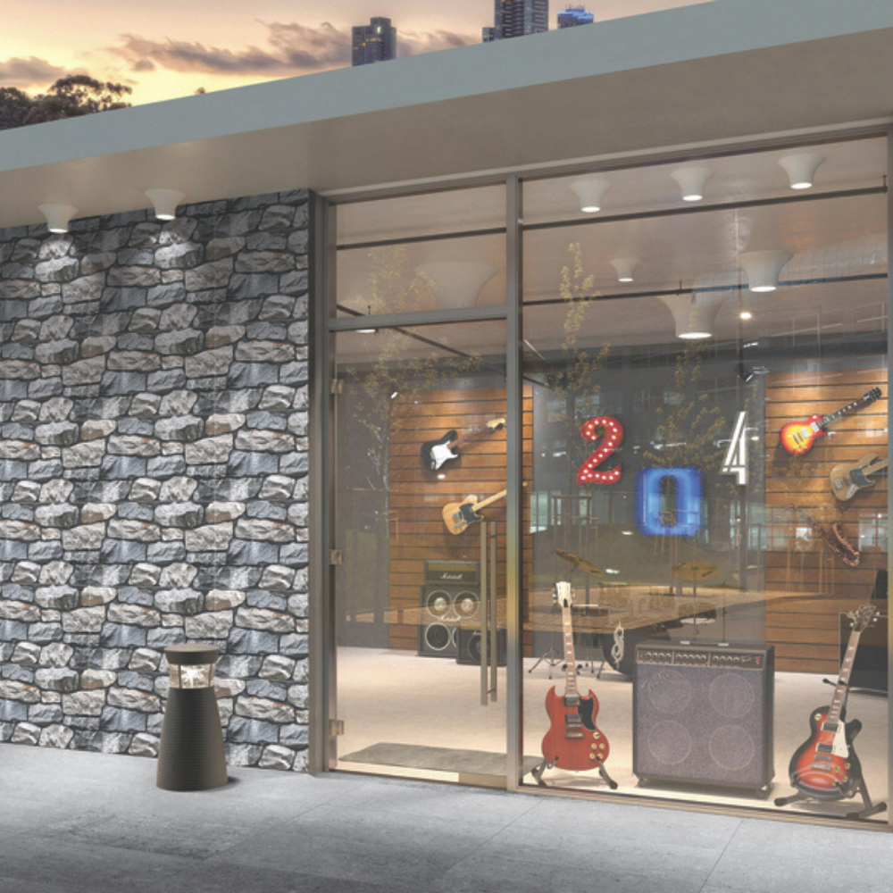 Natural Stone Stack Elevation Tile (1293) 3D Matt