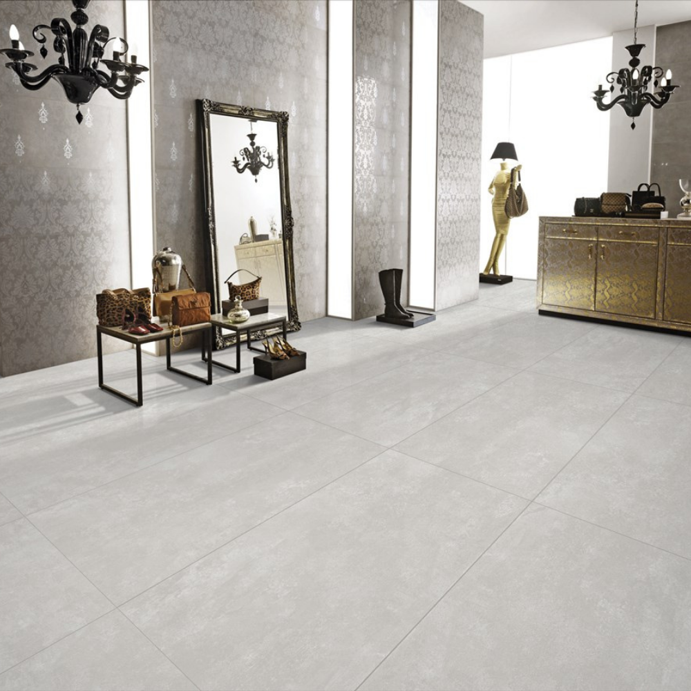 Sydney Light Grey Satin Matt