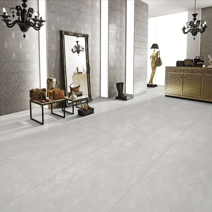 Sydney Light Grey Satin Matt