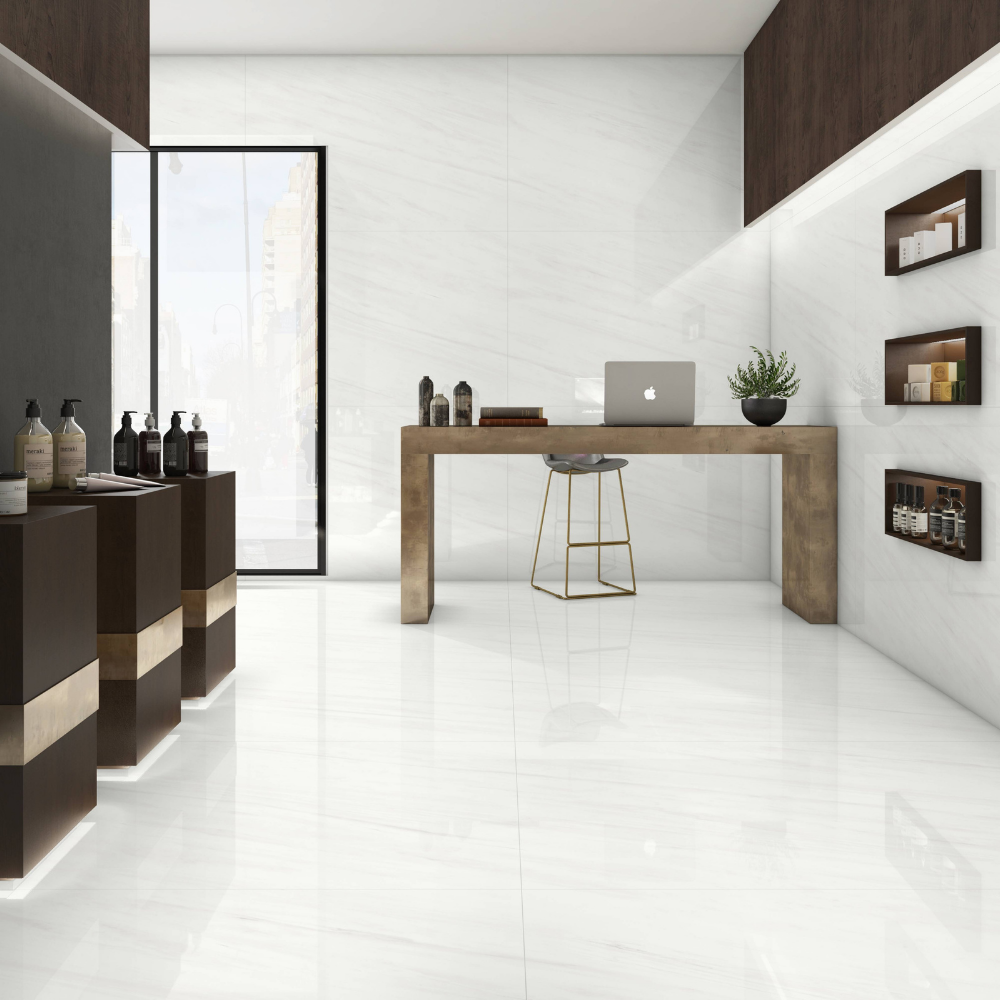 Super White Polished