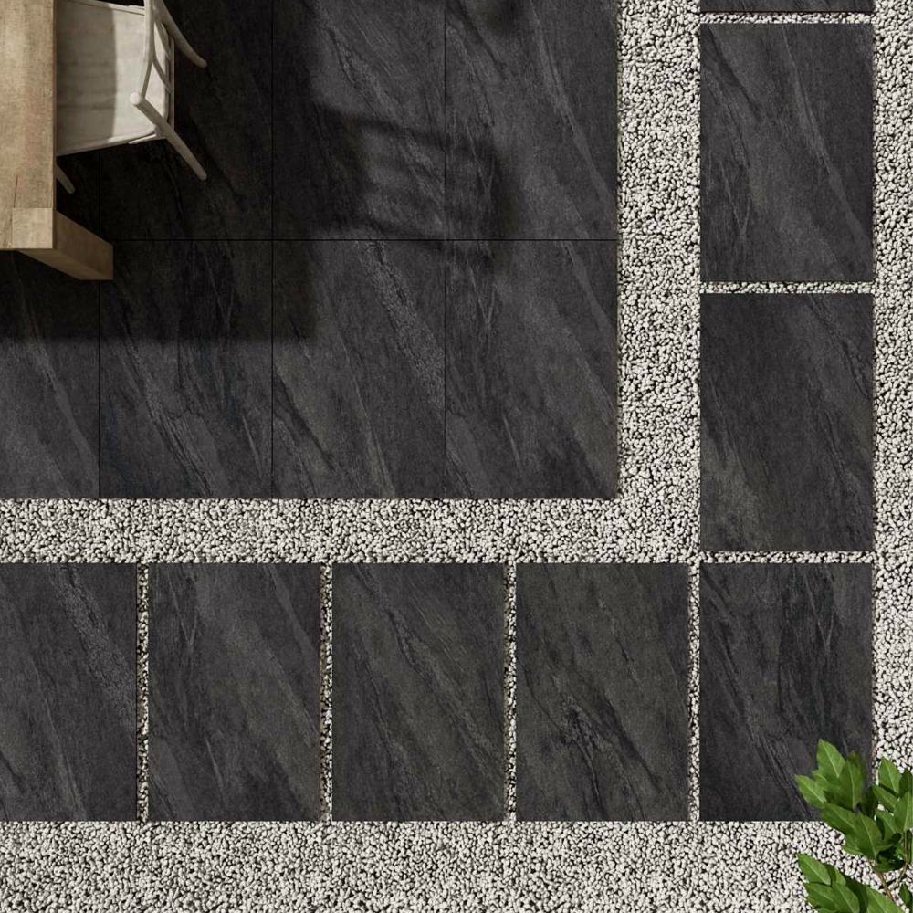 Country Anthracite Pavers Matt