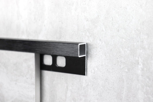 Square Edge Trim - Aluminum 3m