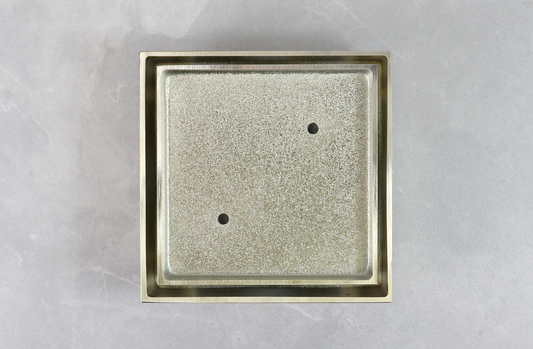 Matt Gold Chrome Plated Tile Insert