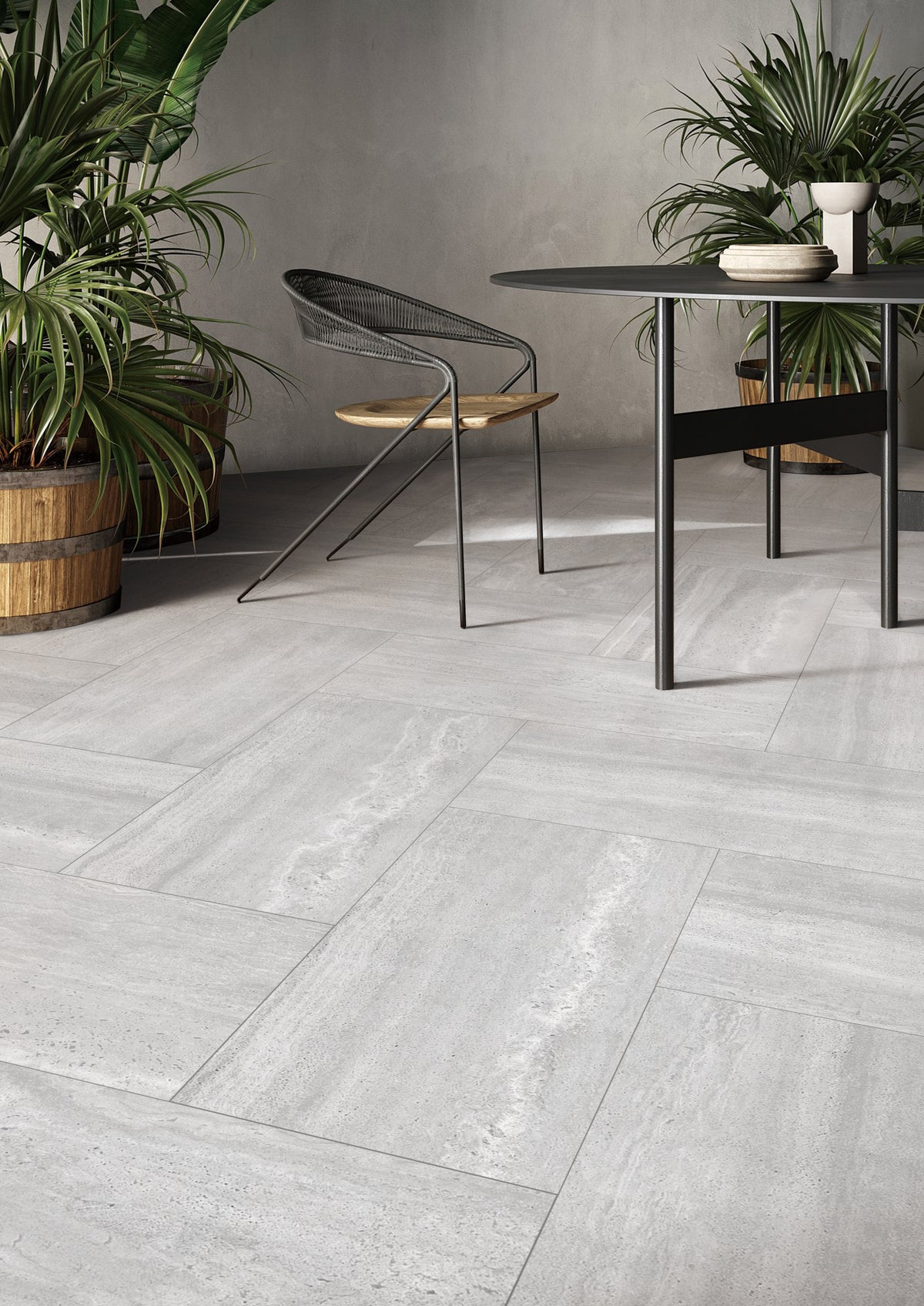 Travertino Silver Matt