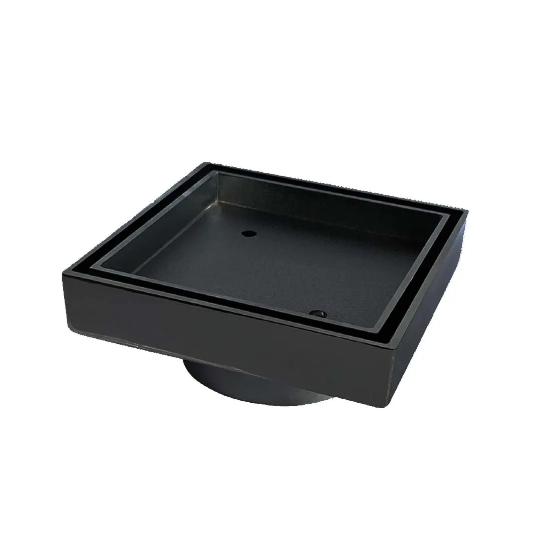 Matt Black Chrome Plated Tile Insert